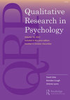 Qualitative Research in Psychology雜志封面